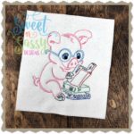 Pig Reader Simple Sketch