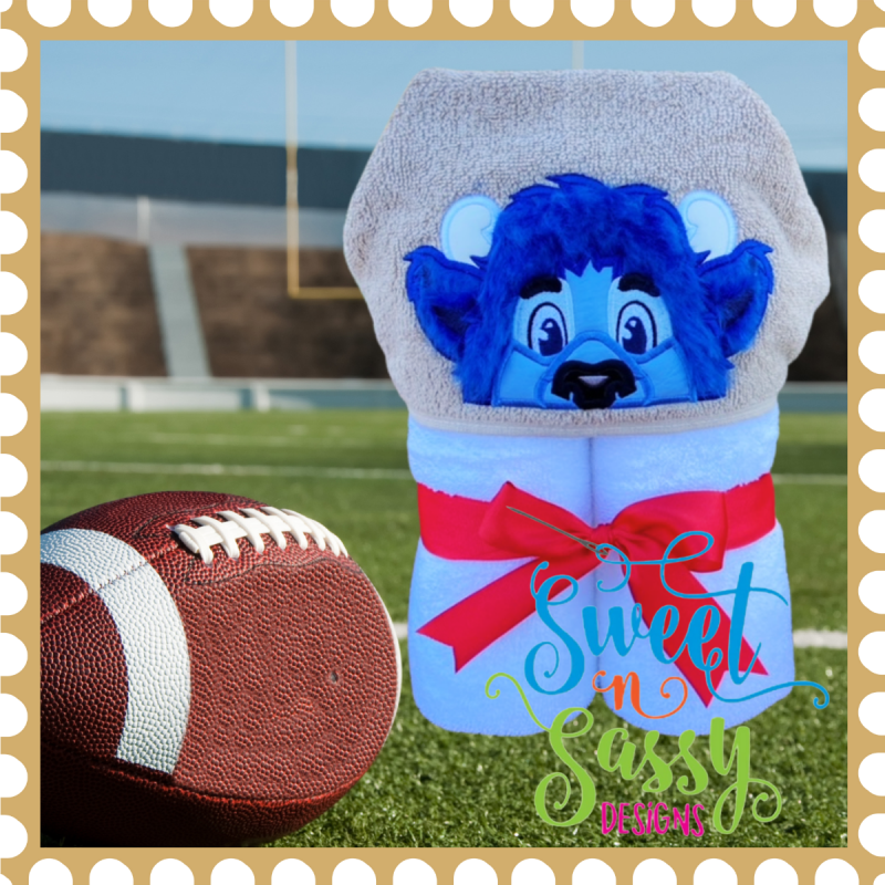 Football Bison - Sweet n Sassy Designs