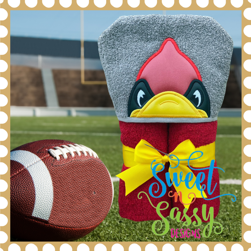 Football Cardinal - Sweet n Sassy Designs