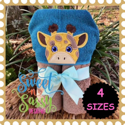 Applique Giraffe Boy