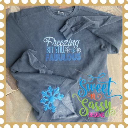 Freezing Fill & Applique Set