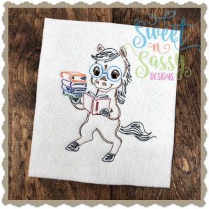 Horse Reader Simple Sketch