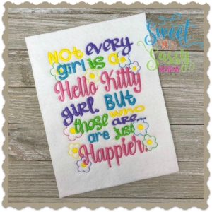 Happiness Kitty Reading Subway Design