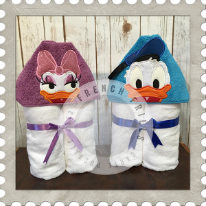 Boy Duck & Applique Girl Duck