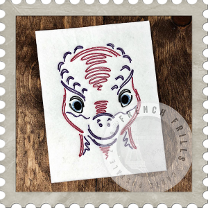 Sketch Pachycephalosaurus